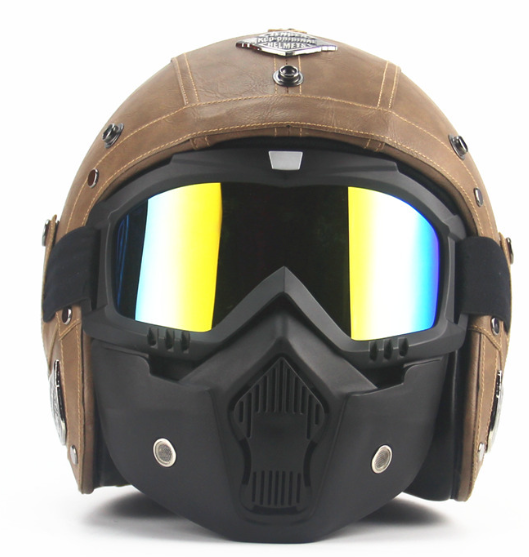 Harley Leather Helmet 1