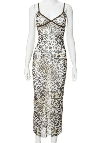 Wild Serenity Leopard Maxi Dress 2