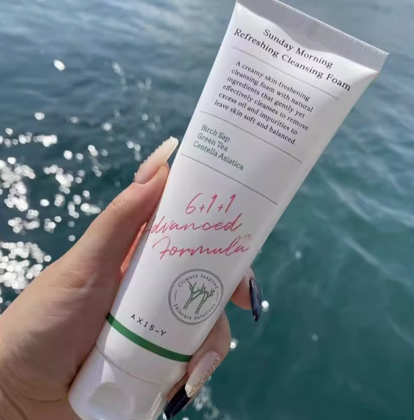 AXIS-Y Cleansing Foam Application