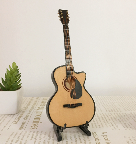 Miniature Wooden Guitar 3