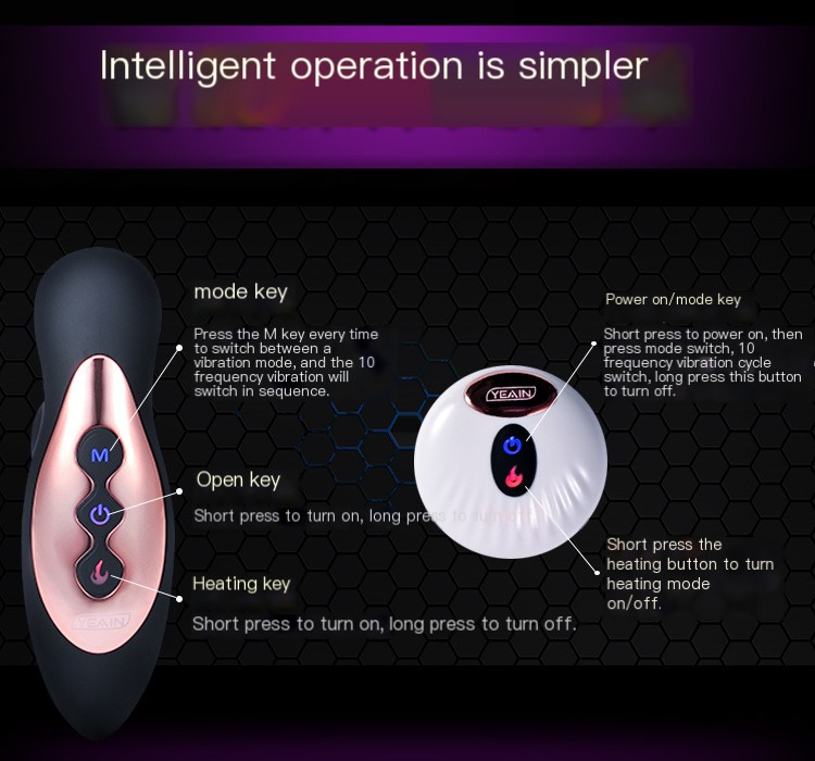 USB Male Anal Plug - Control Features
