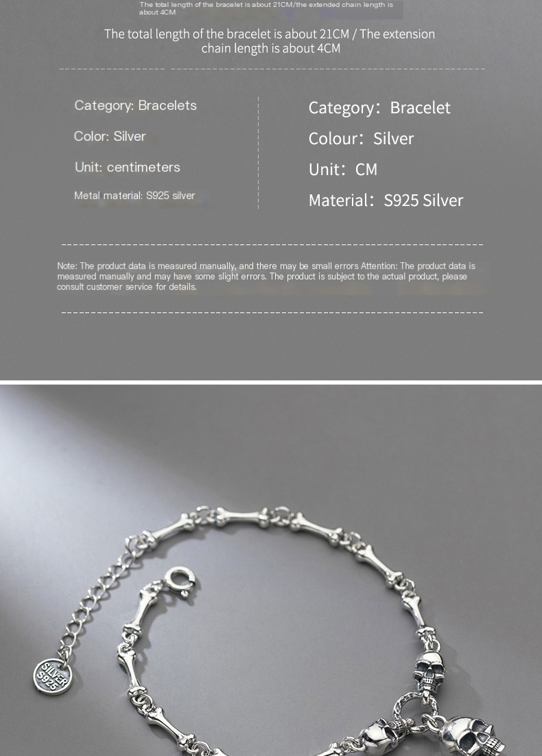 Skull Bracelet Image 1