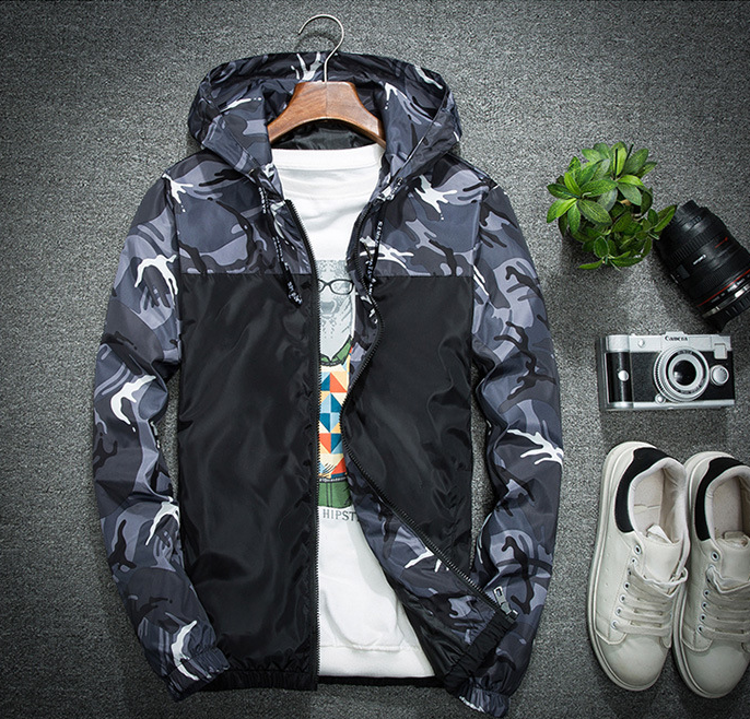 Men's Camouflage Jacket Image 2