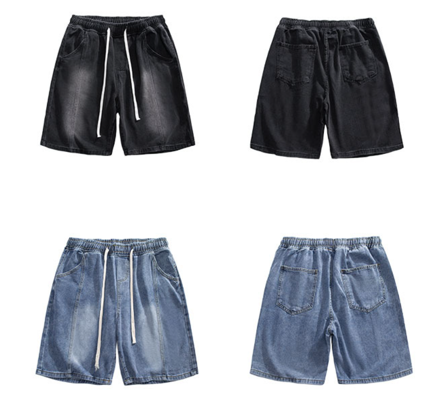 denim shorts image 2