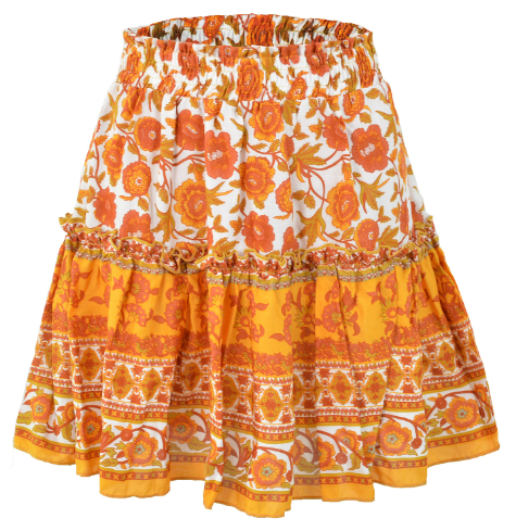 Printed Half Skirt Image 8