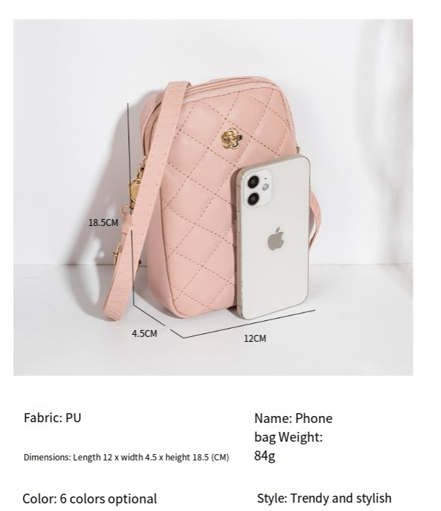 Bestickte Handytasche - Bild 1