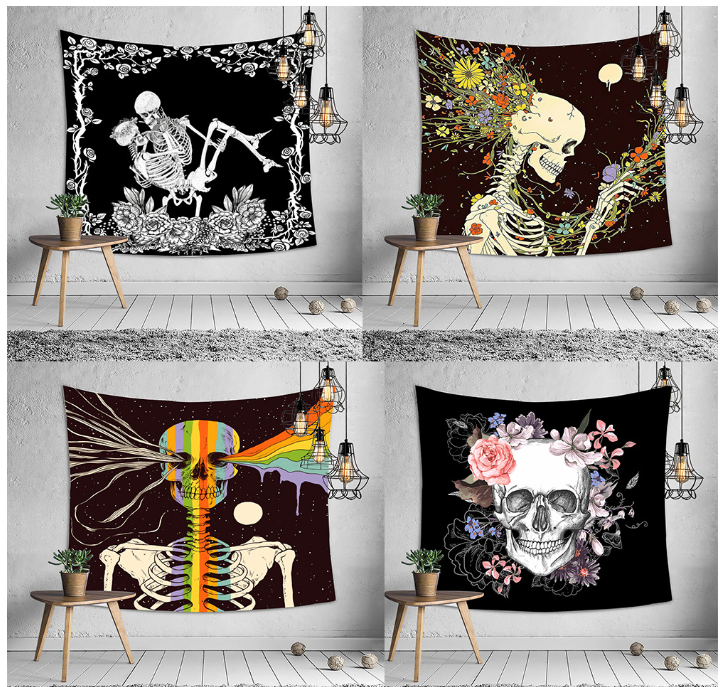 Skull Tapestry Image 3