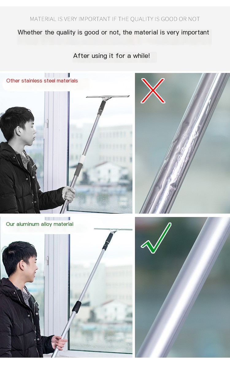 Aluminum Alloy Glass Scraper Image 2