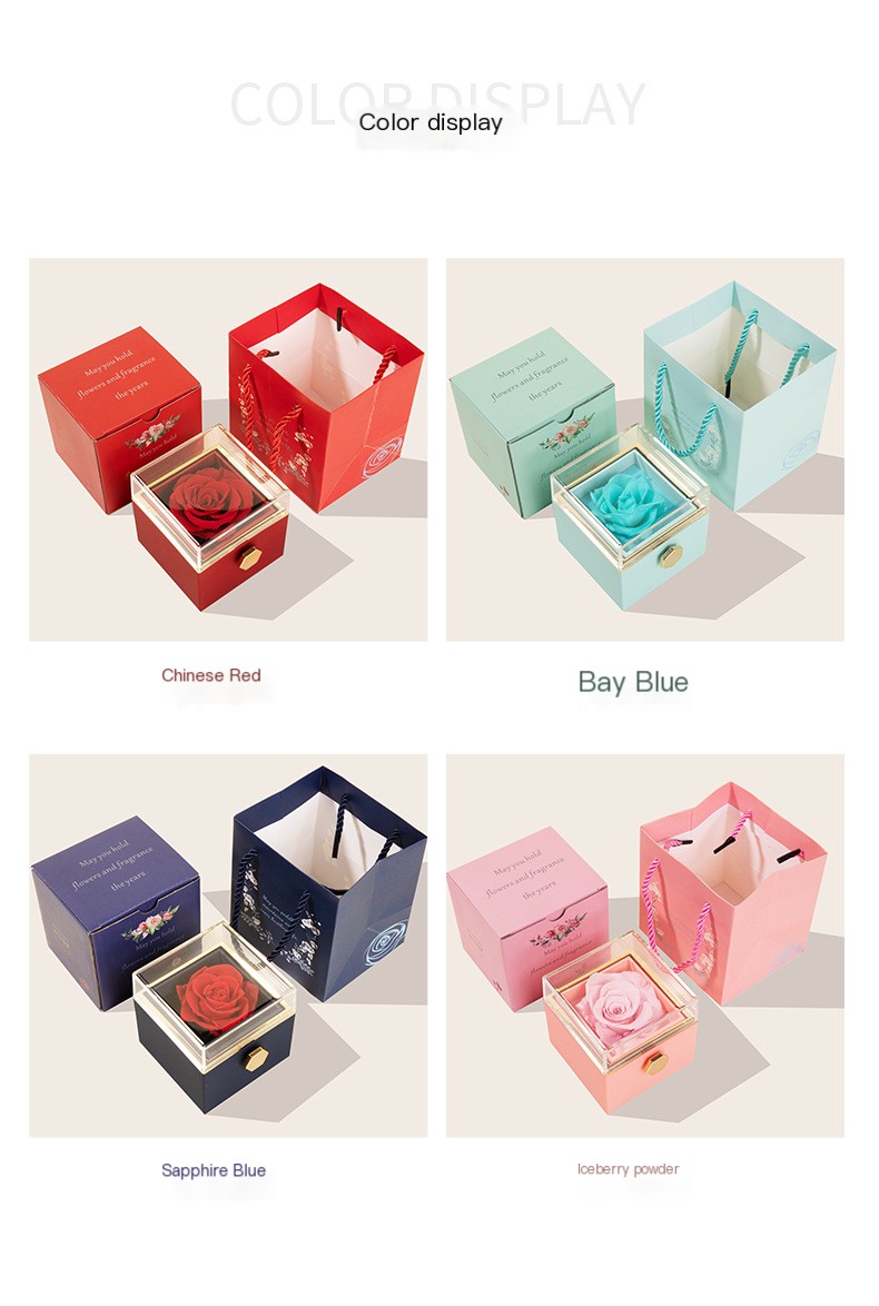 Rotating Rose Gift Box Image 3