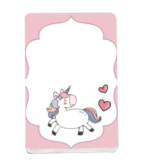 NBY-518 Unicorn Notepad Cover Image 3