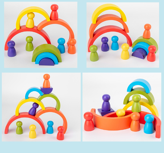 Rainbow Arch Building Blocks