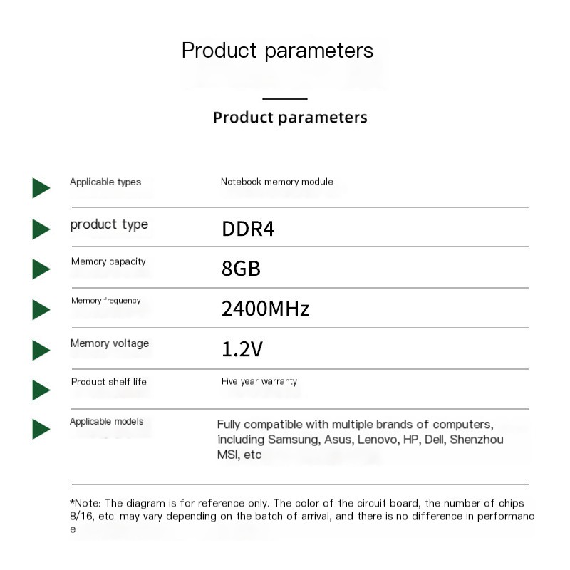 Samsung DDR4 Memory