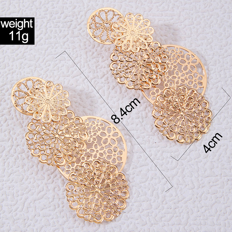 Tocona-Luxo Vintage Butterfly Earrings