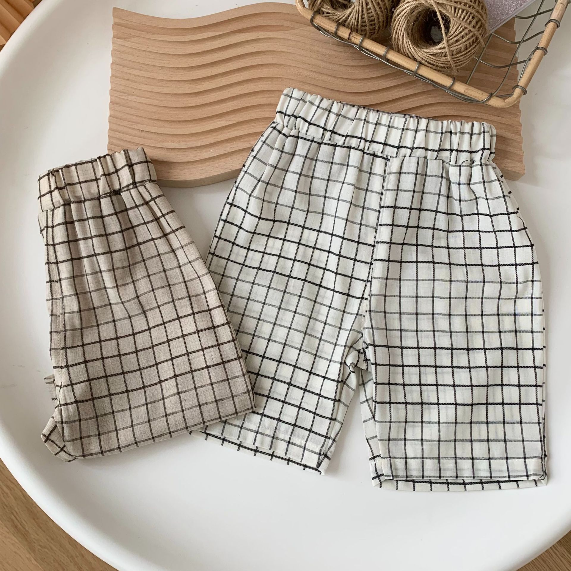 Imagen de Pantalones Cortos a Cuadros 1