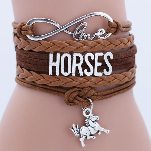 Handmade Multilayer Braided Letter Bracelet Style 4