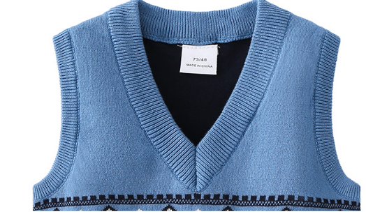 Baby's Knitted Vest Autumn and Winter Wool Vest Male Baby's Outgoing Clothing Baby's Wool Vest Children's Knitted Vest
