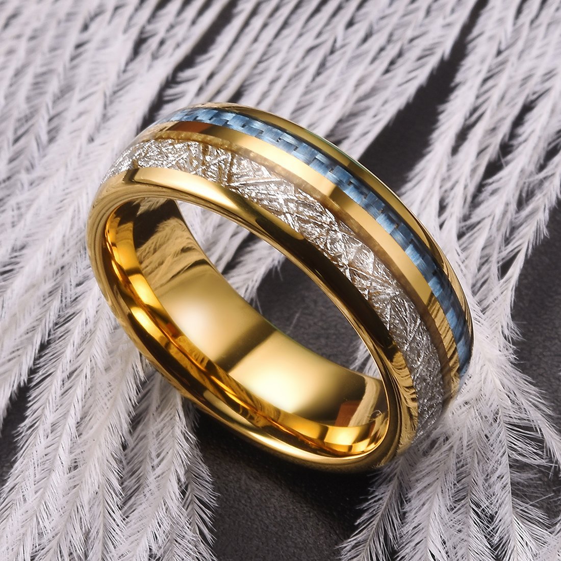 Tungsten Carbon Fiber Ring 4