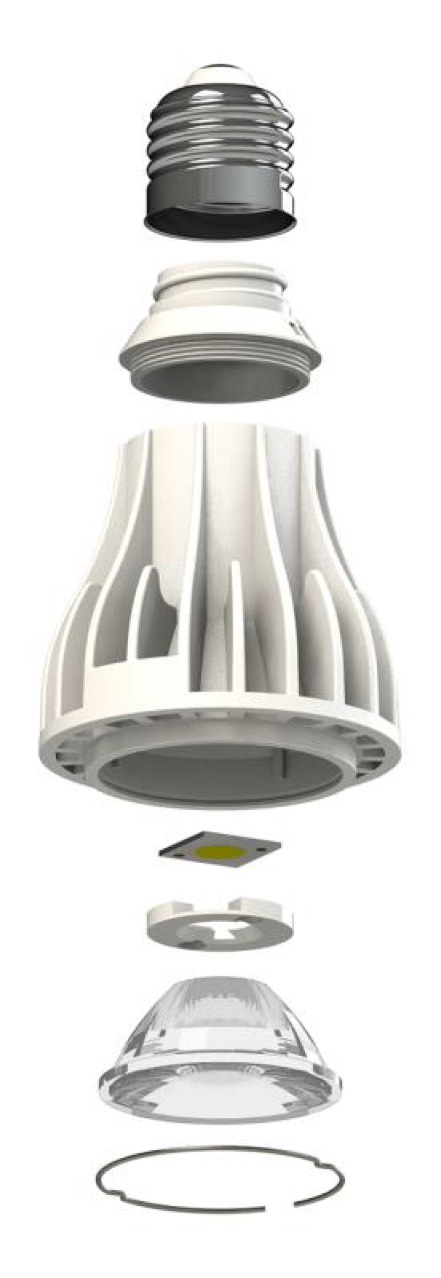 Led lamp par20 energy-saving lamp PAR20COB15W parapa lamp spot lamp E27 shot image