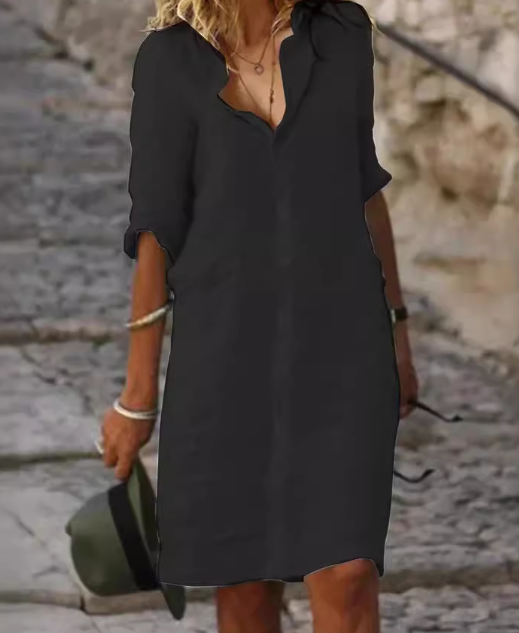 Shirt Dress Image 3