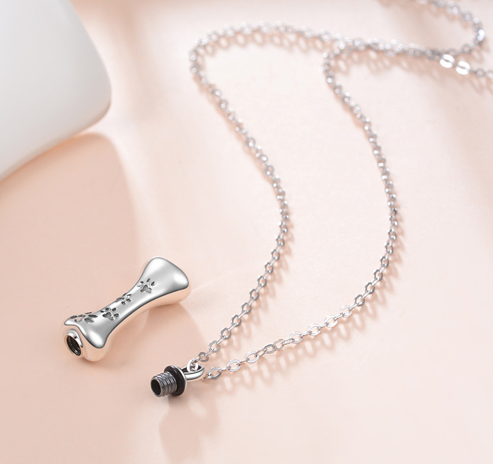 Dog Bone Ashes Necklace Image 4