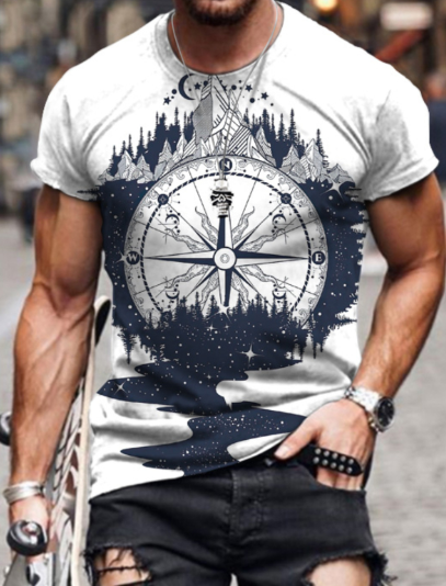 Camiseta Bússola Mundi - Summer T-Shirt