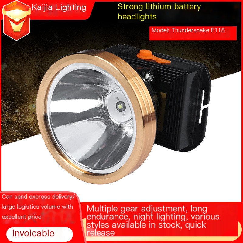 LED Fishing Headlamp close-up
