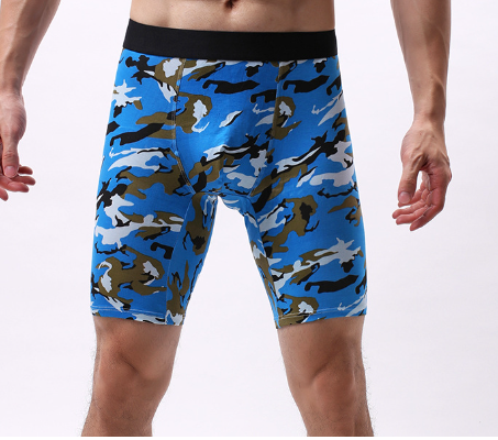 Men's Five Point Print Shorts - Style 1