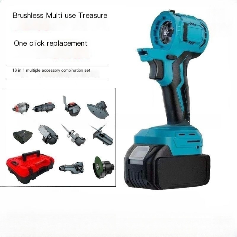 Electric Wrench - Rechargeable Lithium Brushless Multi-Purpose Battery Set