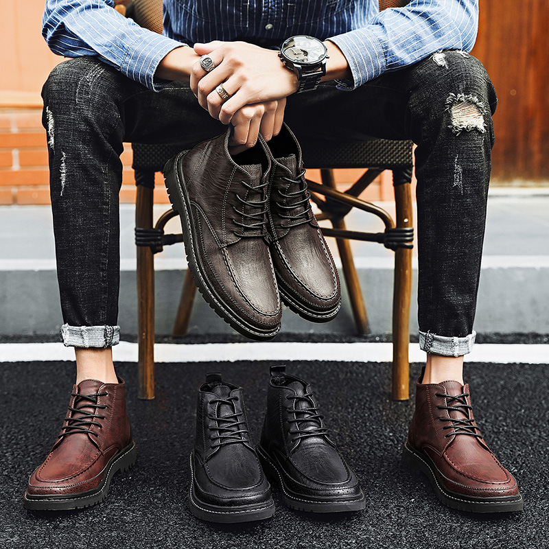 Brown Casual Leather Shoes