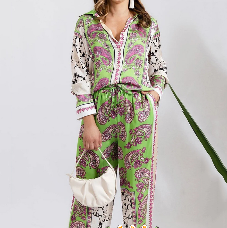 Carmen Set - Shirt and Trousers