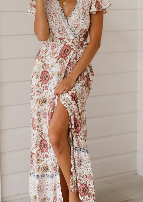 Holiday Print Dress 6