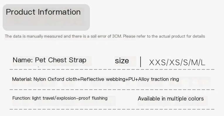 Dog Rope Size Chart