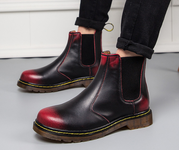 Vintage Leather Short Boots 3