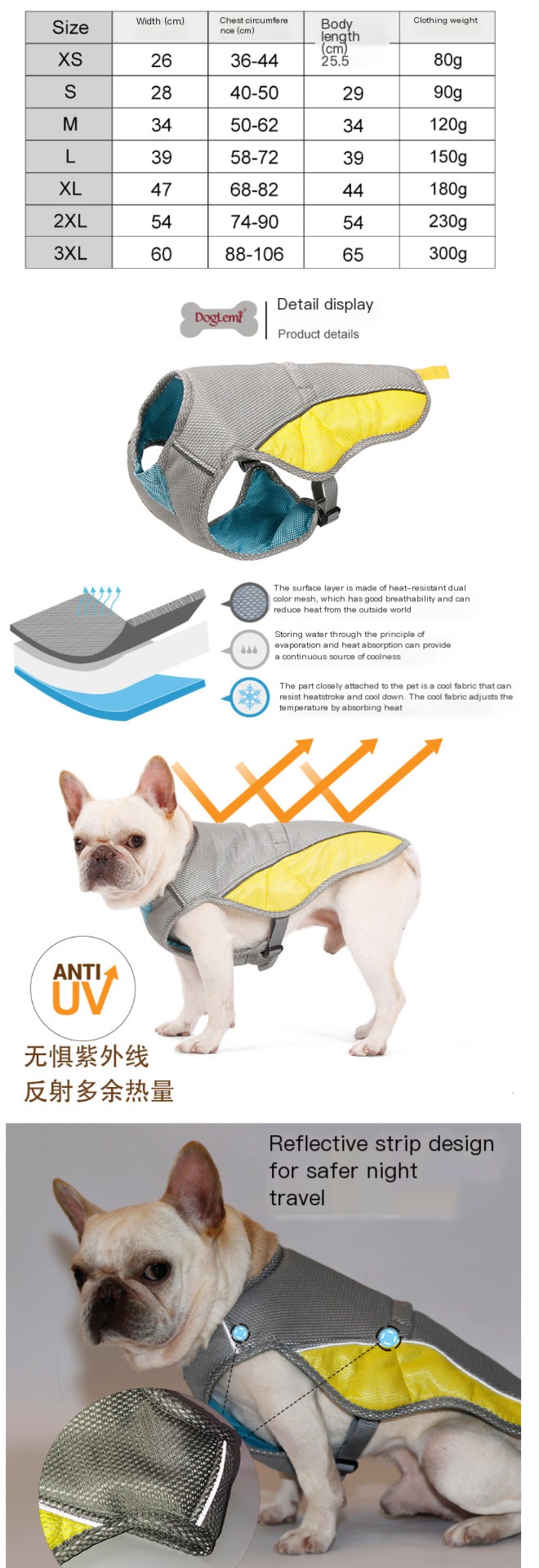 Cooling Vest for Dogs
