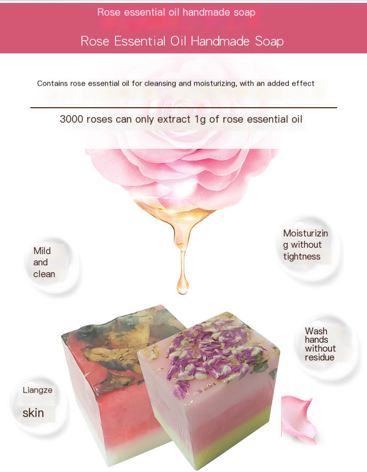 Jasmine Essential Oil Handmade Soap Image 2