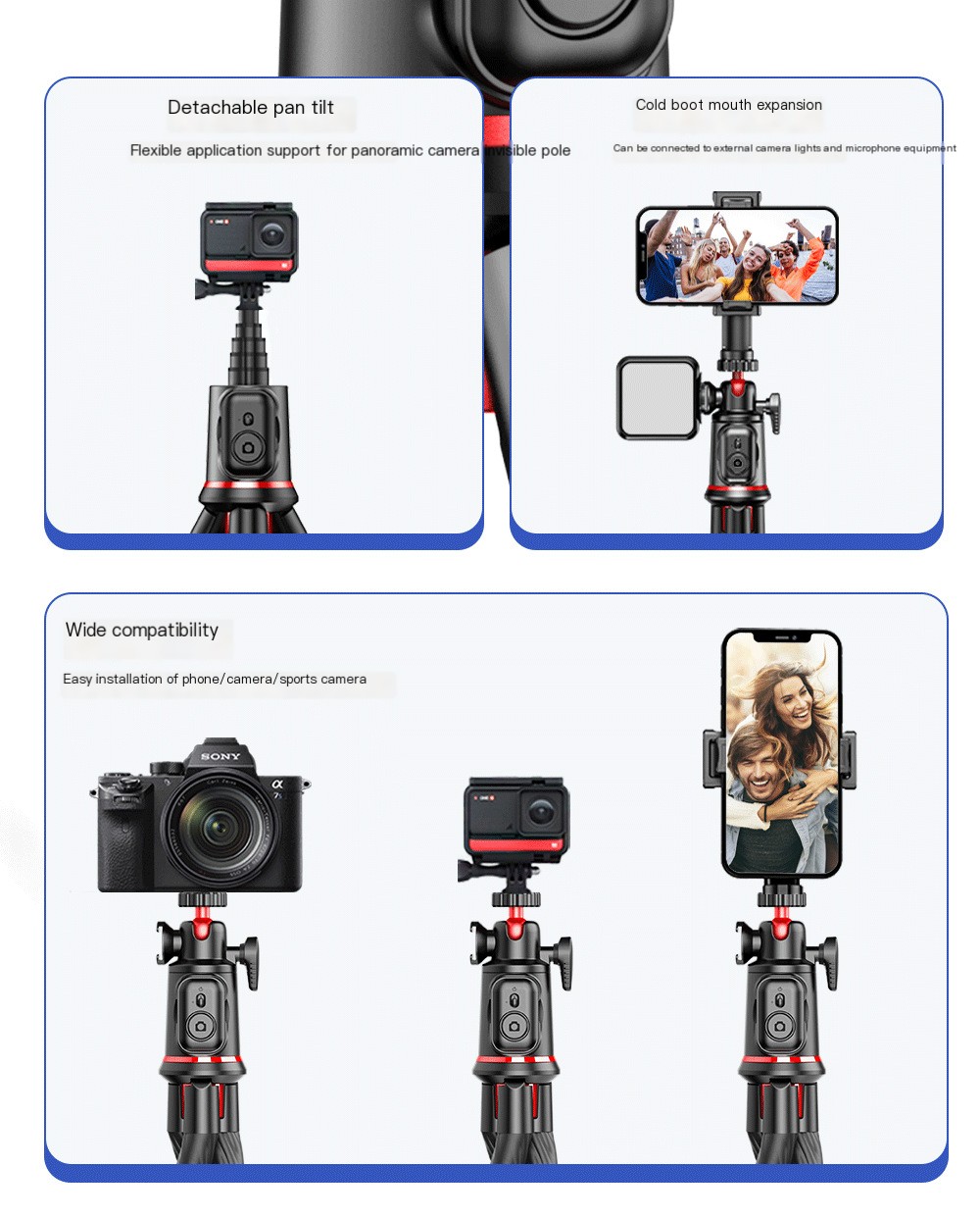TOKQI Octopus Tripod C03