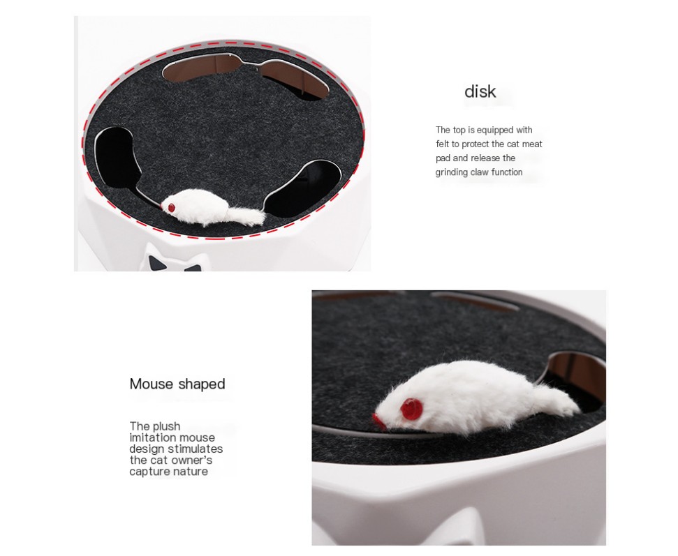 Drill Mouse Electric Cat Toy Image 5