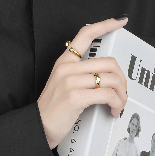 Silver Adjustable Ring