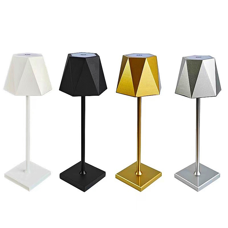 Touch Charging Table Lamp - White