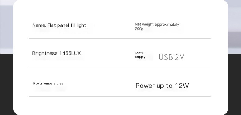 Flat Panel LED Light 16