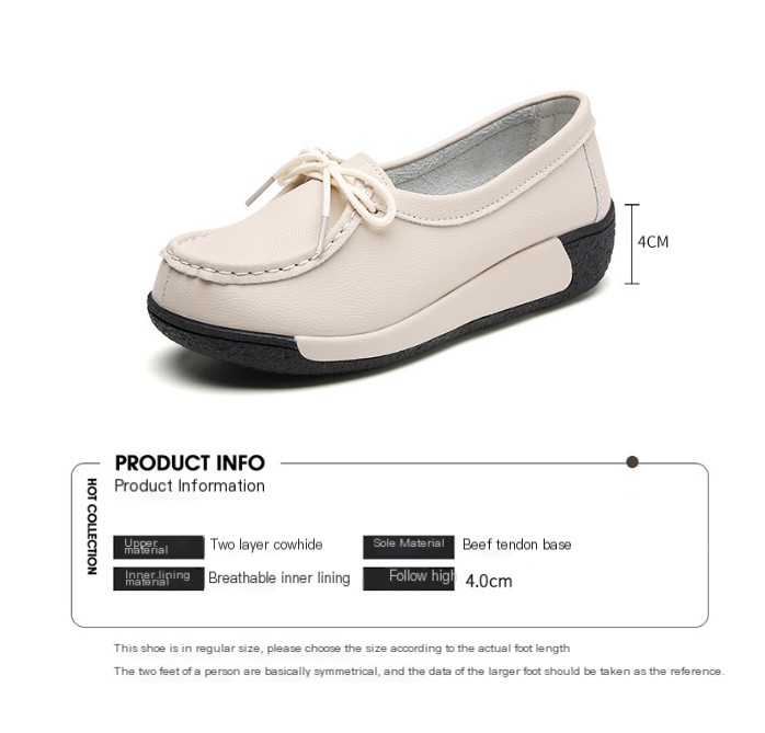 Elegant gray flat shoes