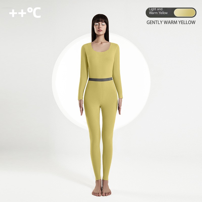 Seamless Couple Thermal Underwear Set Image 3
