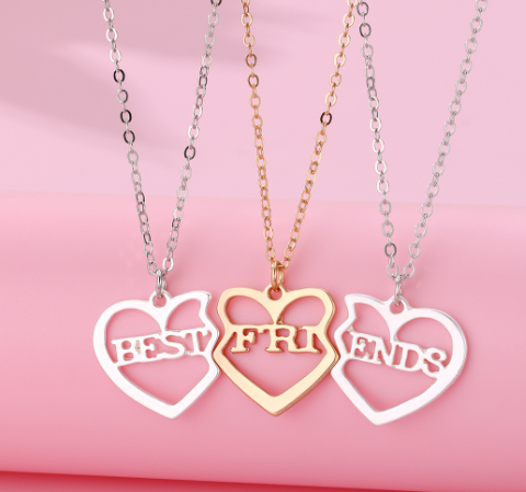Personalized Heart Pendant Necklace