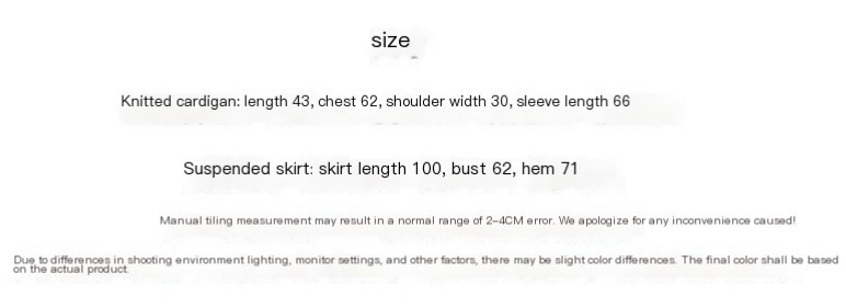 Knit Suspender Skirt