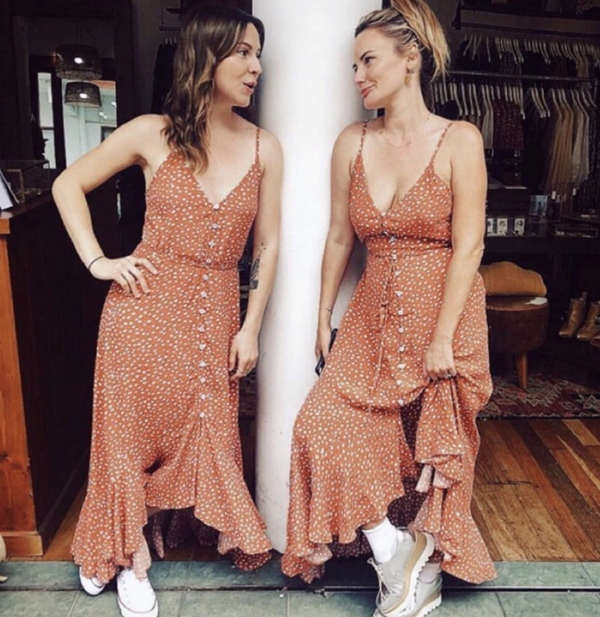 Bohemian Vacation Beach Dress Image 2