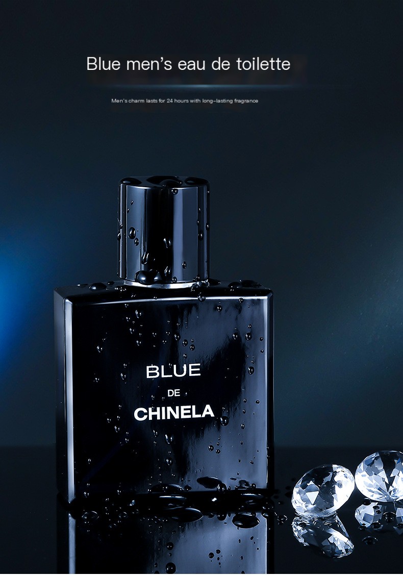 Azure Men's Perfume Display