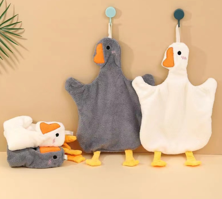 Quirky Goose Hand Towel - Your Charming Kitchen Companion