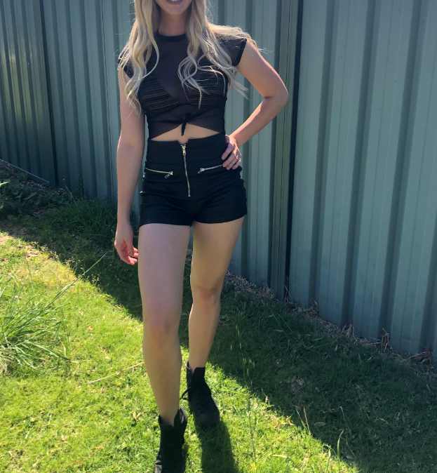 High-waisted PU leather pants image 7