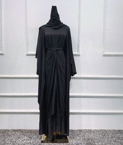 3Pcs Abaya Set Image 4