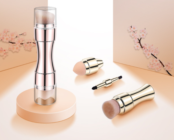 4-in-1 Makeup Brush Gold